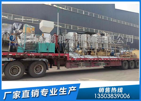 企鵝榨油機(jī):寧夏鹽池10T/D亞麻籽油壓榨生產(chǎn)線投產(chǎn)(圖1) 榨油機(jī)廠家